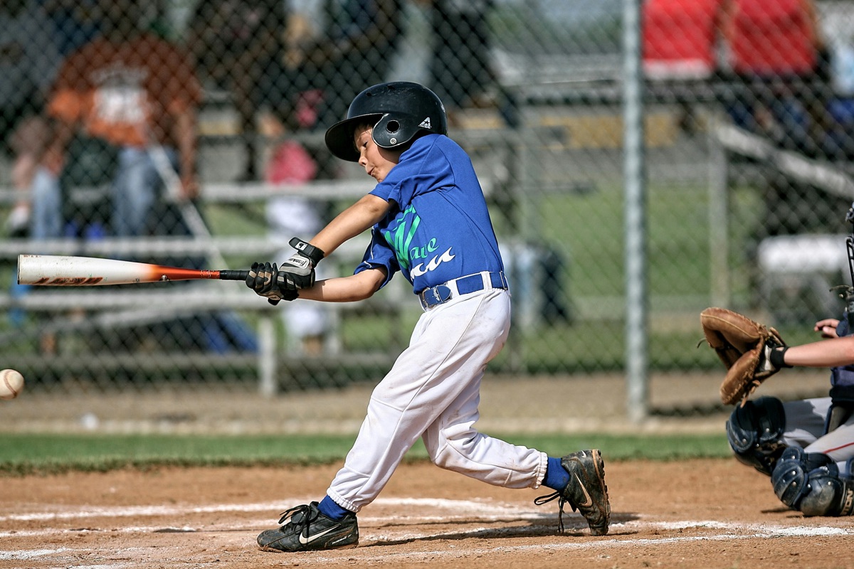 Baseball, a youth program we partner with