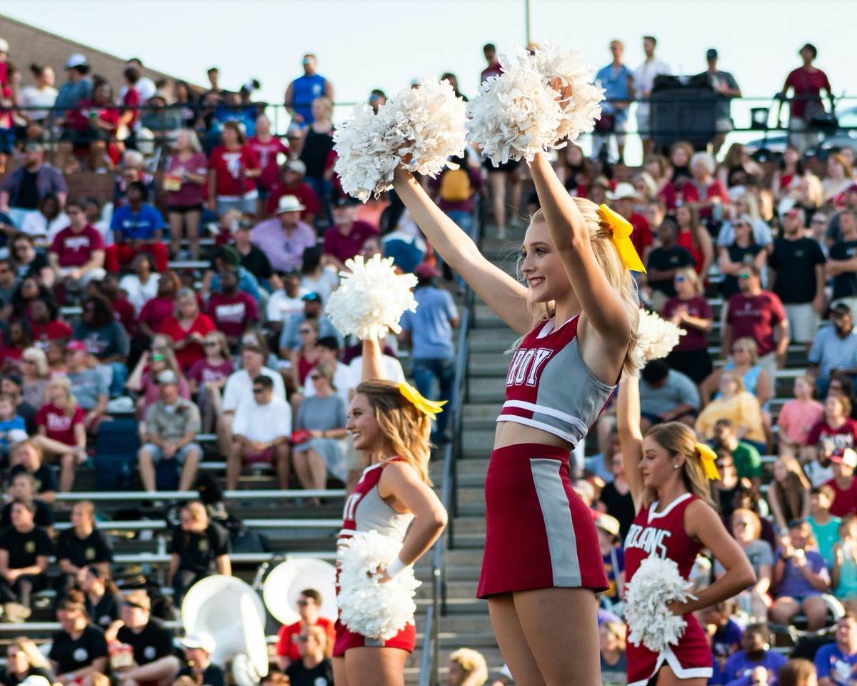 Cheer, a youth program we partner with