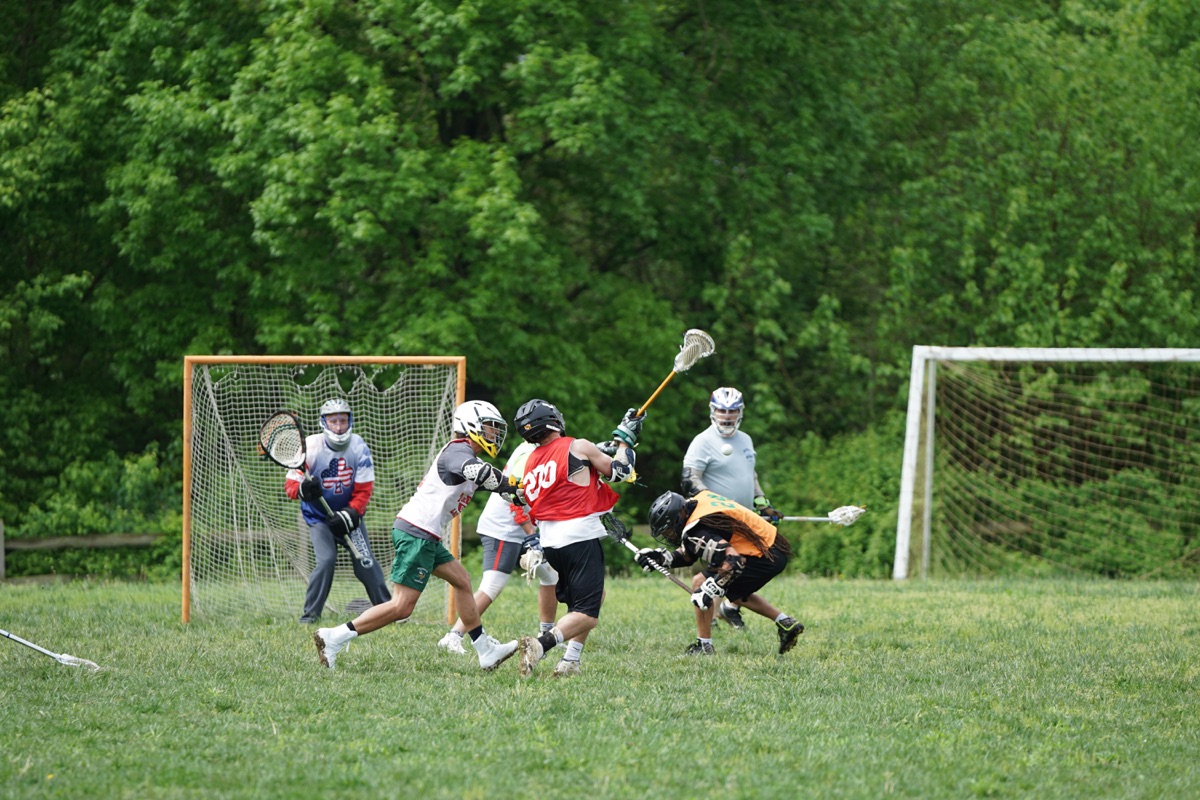 Lacrosse, a youth program we partner with