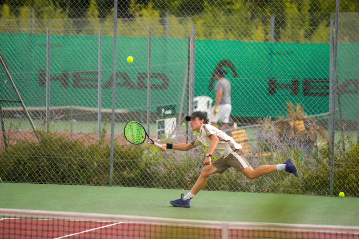 Tennis, a youth program we partner with